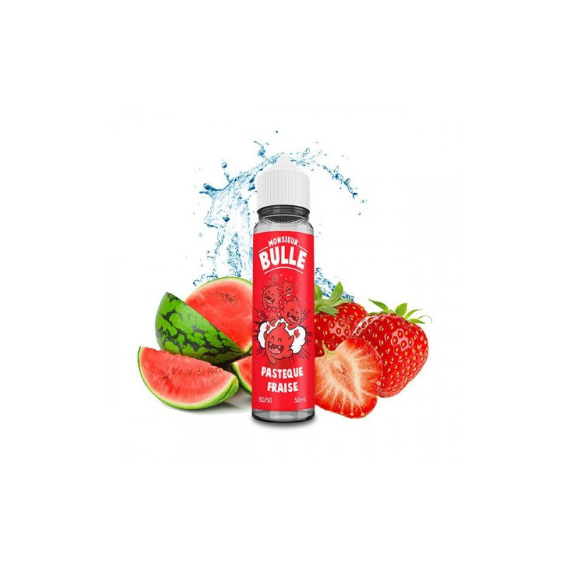 MONSIEUR BULLE PASTEQUE FRAISE 50ML - LIQUIDEO