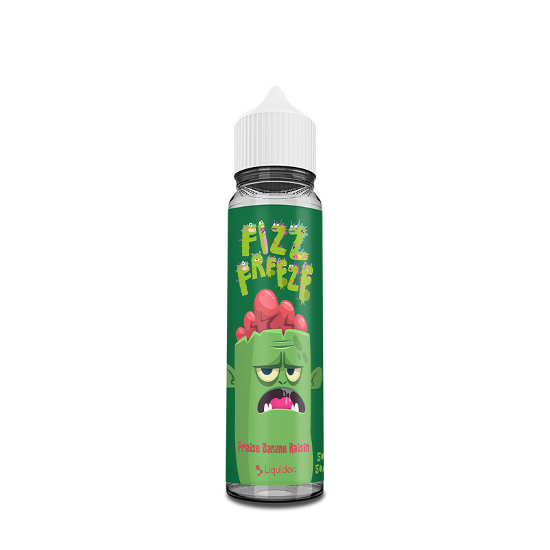 FRAISE BANANE RAISIN 50ML - FIZZ FREEZE - LIQUIDEO
