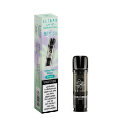 PACK DE 2  CARTOUCHES PODS 2ML 20MG ELFA PRO - ELFBAR