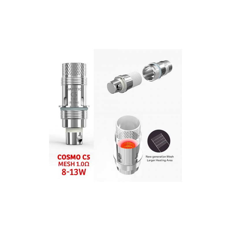 RESISTANCES COSMO (5pcs) - VAPTIO