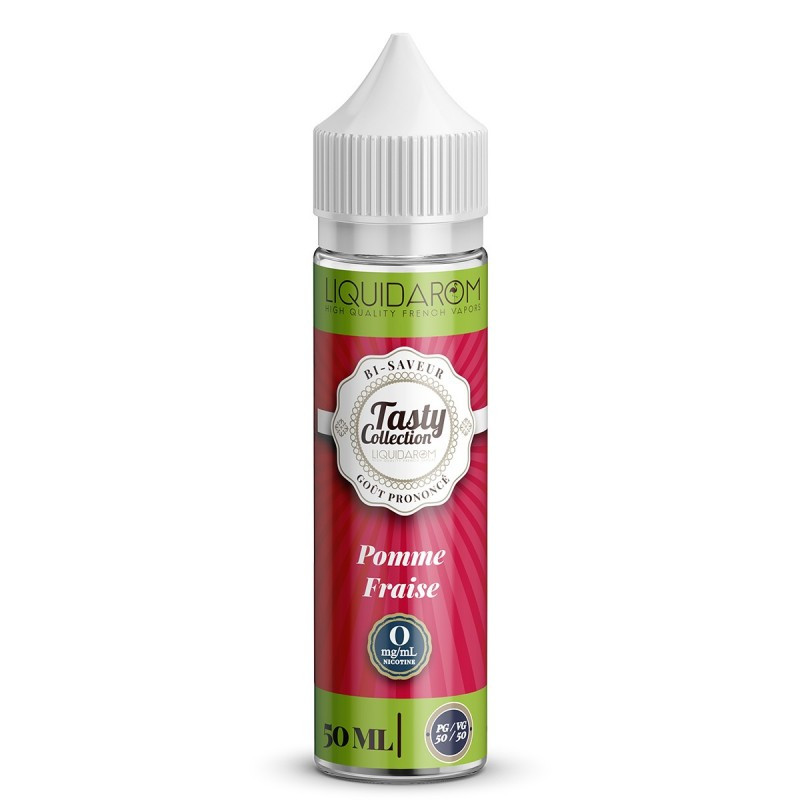 POMME FRAISE  50ML - TASTY COLLECTION  - LIQUIDAROM