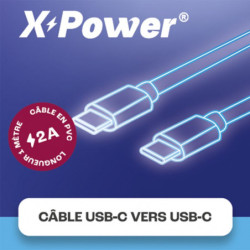 CABLE USB-C VERS USB-C X POWER