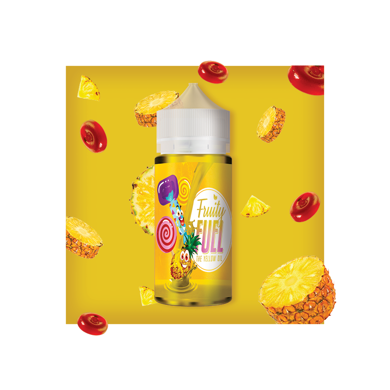 YELLOW OIL 100ML - FRUITY FUEL