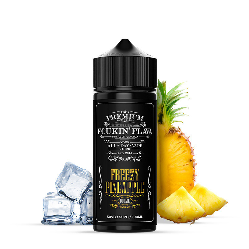 FREEZY PINEAPPLE 100ML - FCUKIN' FLAVA