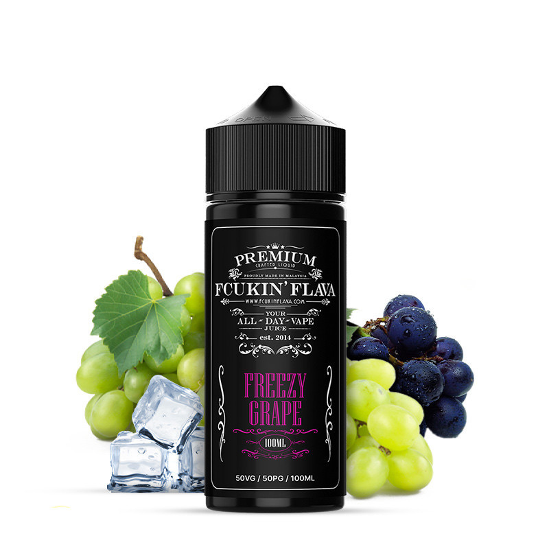 FREEZY GRAPE 100ML - FCUKIN' FLAVA