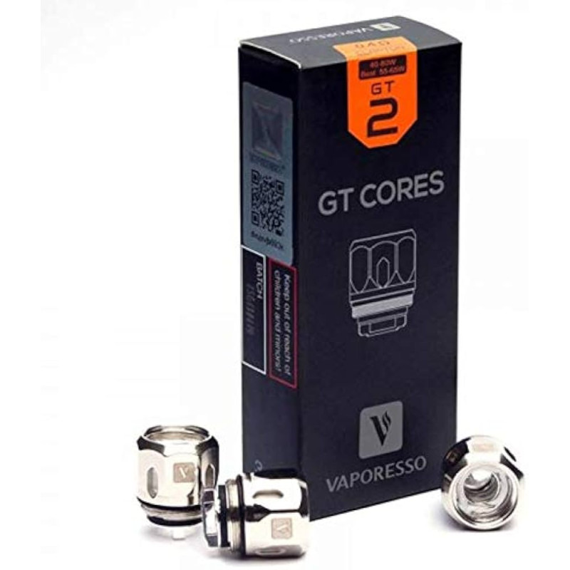 RESISTANCES GT2 0,4ohm (3pcs) - VAPORESSO