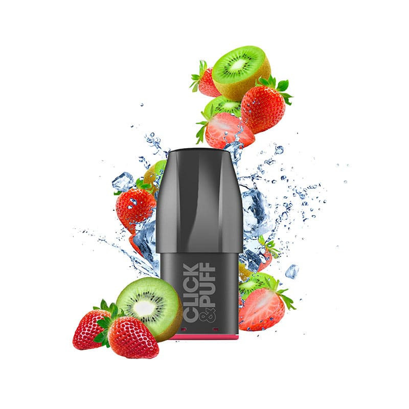 CARTOUCHES CLICK & PUFF 10/20mg - STRAWBERRY KIWI