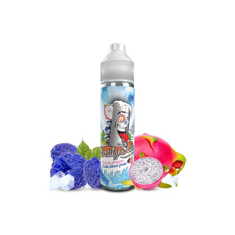 FRUIT DU DRAGON FRUITS BLEUS FRAIS 50ML - FRUITY SUN - SECRET'S LAB