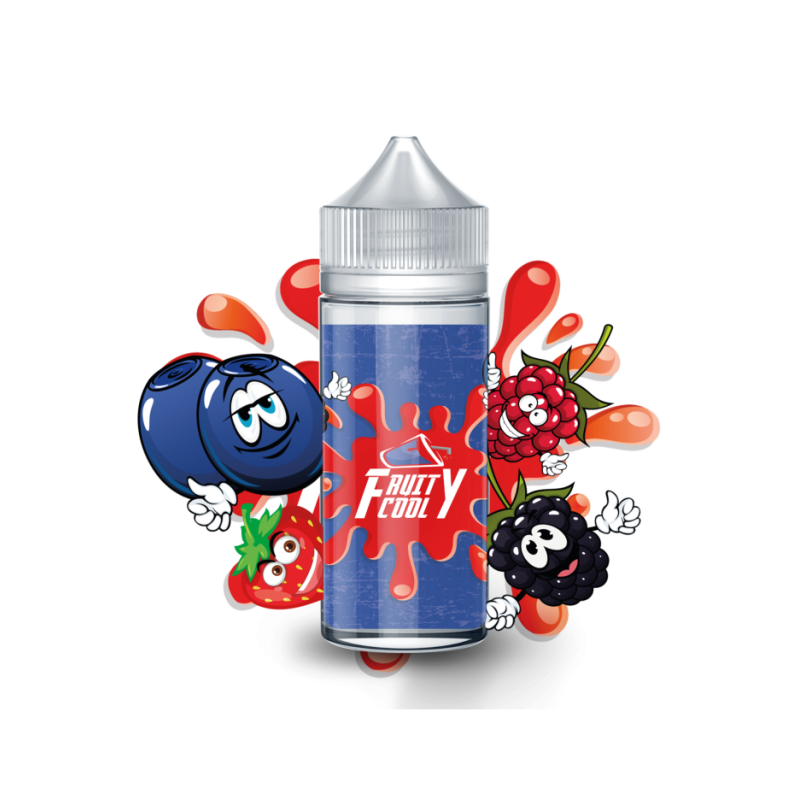 FRAISE MURE FRAMBOISE MYRTILLE 100ML - FRUITY COOL