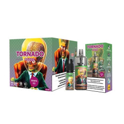 PUFF TORNADO 10000 TPD GRAPE ICE - TORNADO