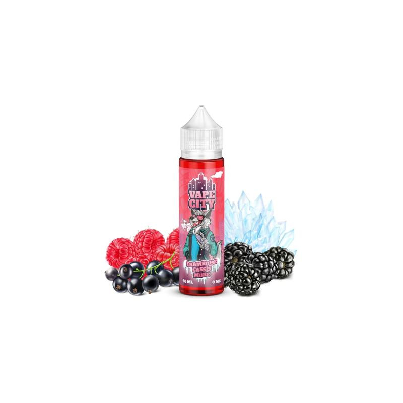 FRAMBOISE CASSIS MURE 50ML - VAPE CITY