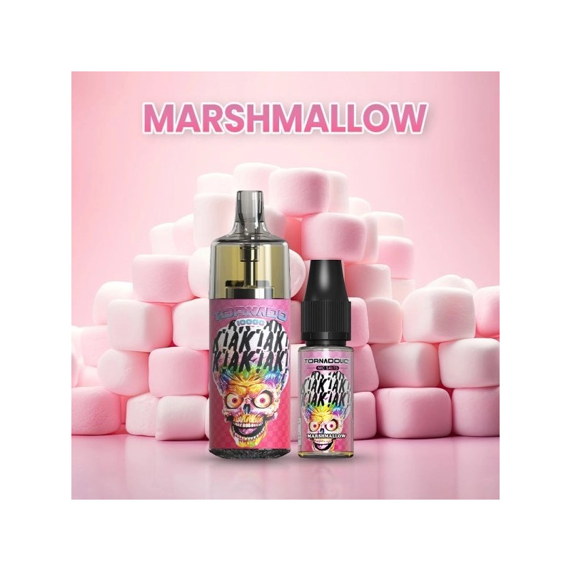 PUFF TORNADO 10000 TPD MARSHMALLOW - TORNADO
