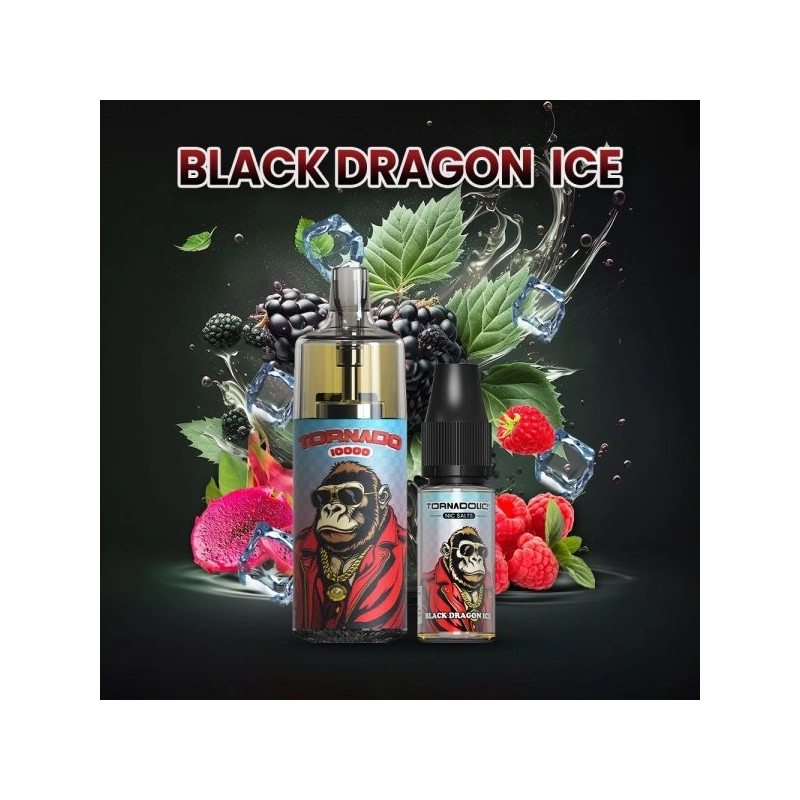 PUFF TORNADO 10000 TPD BLACK DRAGON ICE - TORNADO