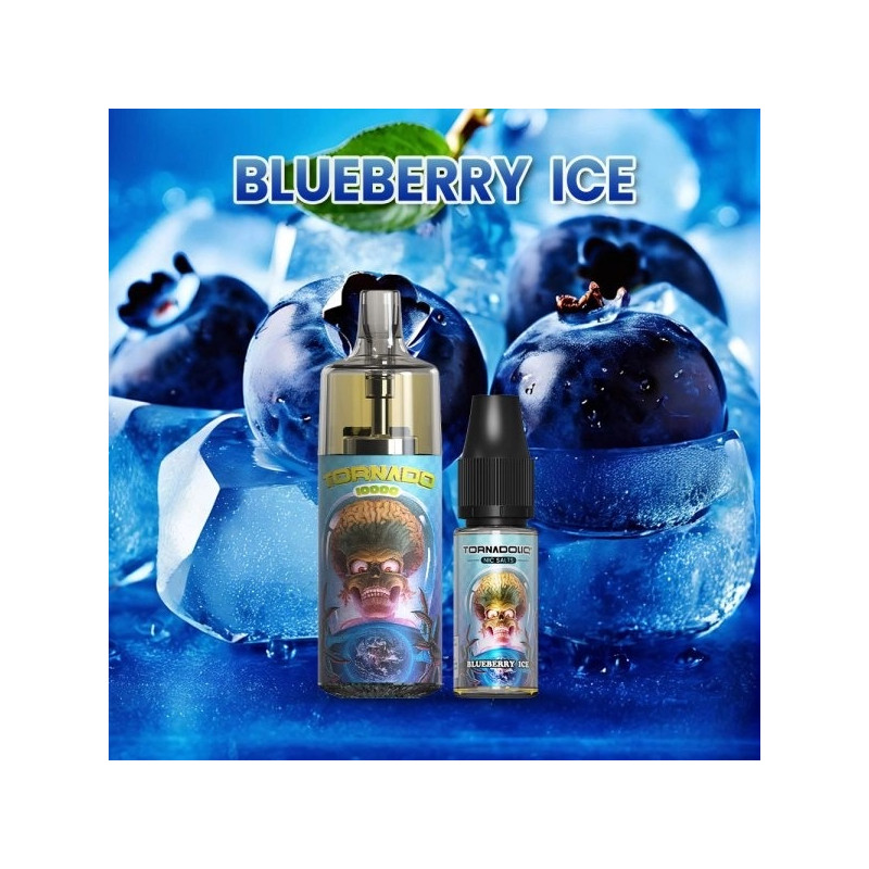 PUFF TORNADO 10000 TPD BLUEBERRY ICE - TORNADO