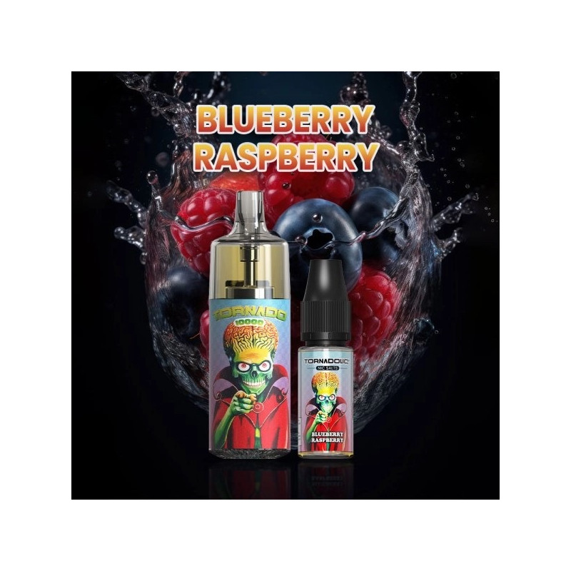 PUFF TORNADO 10000 TPD BLUEBERRY RASPBERRY - TORNADO