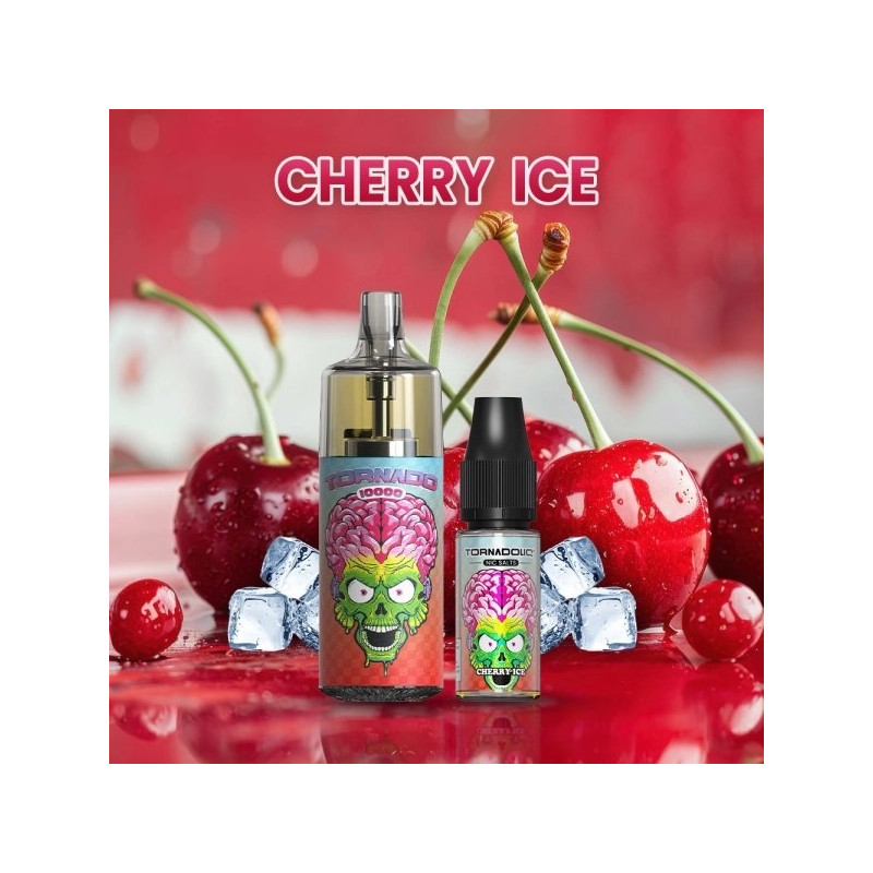 PUFF TORNADO 10000 TPD EUROPE CHERRY ICE - TORNADO