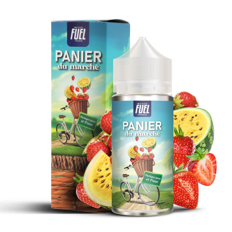 FRAISE PASTEQUE 100ML - PANIER DU MARCHE - MAISON FUEL