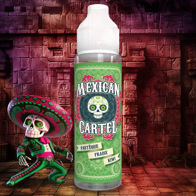 PASTEQUE FRAISE KIWI 50ML - MEXICAN CARTEL