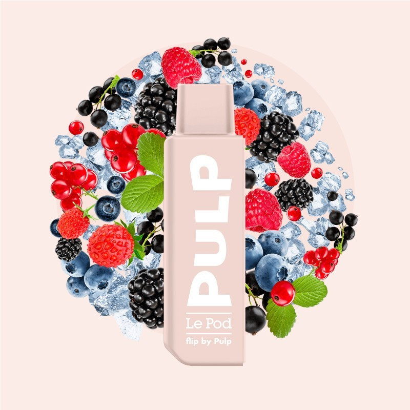 CARTOUCHES FRUIT ROUGES GLACEES 2ML FLIP - PULP