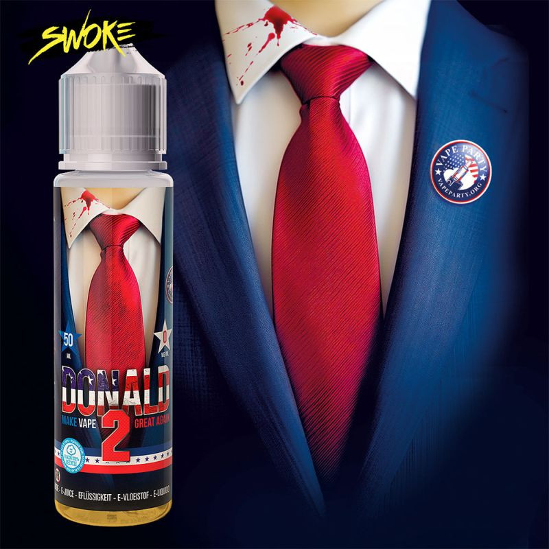 DONALD 2 50ML - VAPE PARTY - SWOKE