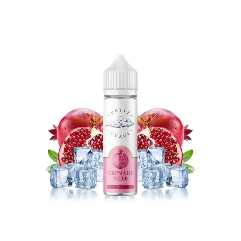 GRENADE PILEE 60ML PETIT NUAGE + FIOLE VIDE GRADUEE 30ML
