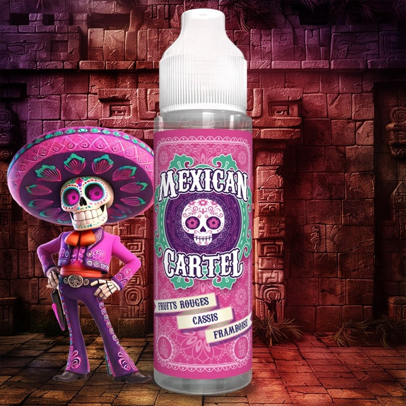 FRUITS ROUGES CASSIS FRAMBOISE 50ML - MEXICAN CARTEL