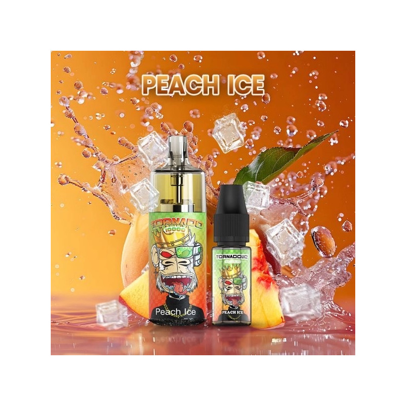 PUFF TORNADO 10000 TPD PEACH ICE - TORNADO