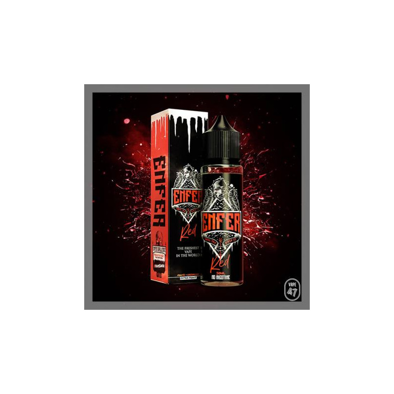 RED ENFER 50ML - ENFER - VAPE 47