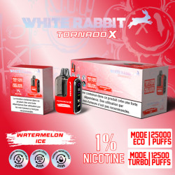 TORNADO X 25000 1% (boite de 5 pcs)  - TORNADO & WHITE RABBIT