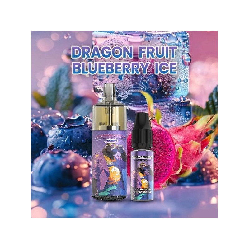 PUFF TORNADO 10000 TPD DRAGON FRUIT BLUEBERRY ICE - TORNADO