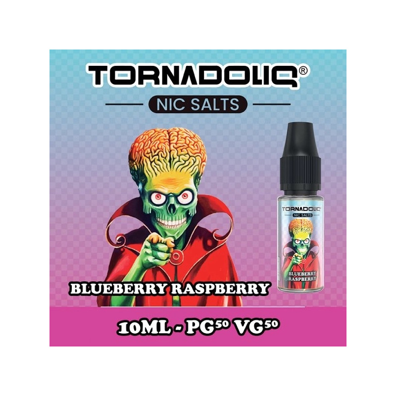 BLUEBERRY RASPBERRY NICSALT - TORNADOLIQ