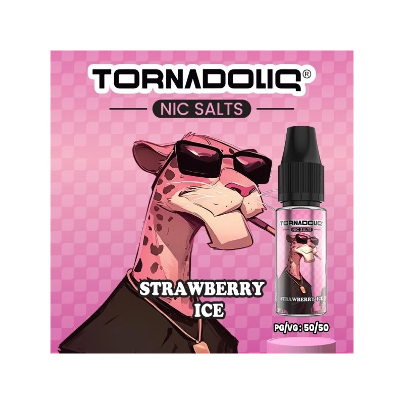 STRAWBERRY ICE NICSALT - TORNADOLIQ