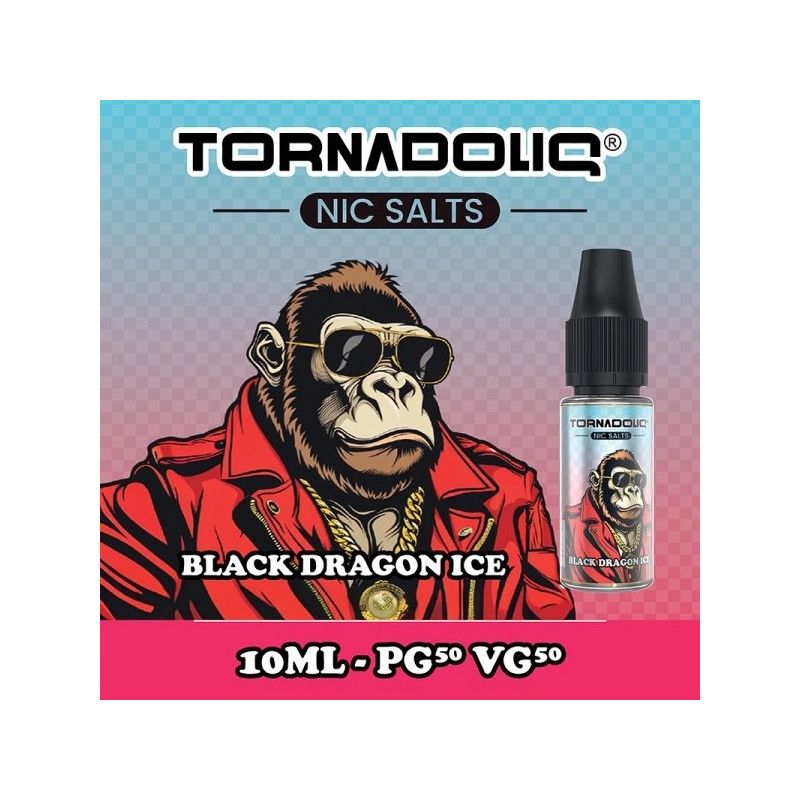 BLACK DRAGON ICE NICSALT - TORNADOLIQ