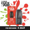 CARTOUCHES CLICK & PUFF 10/20mg - FRAISE GLACEE