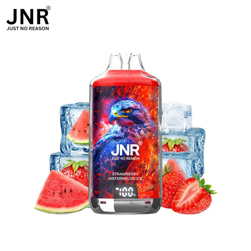 STRAWBERRY WATERMELON ICE 28000 PUFFS 2X10ml - FALCON-X - JNR