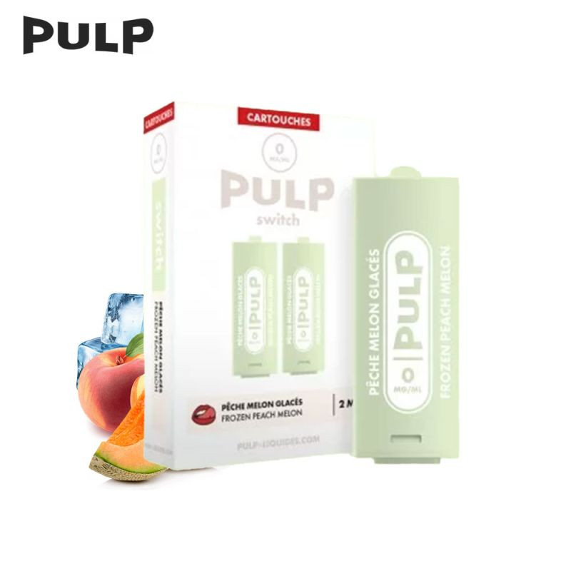 CARTOUCHES PECHE MELON GLACE 2ML (2pcs) - POD SWITCH BY PULP