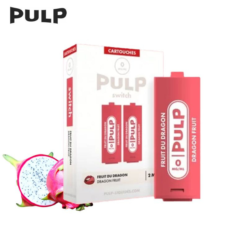 CARTOUCHES FRUIT DU DRAGON 2ML (2pcs) - POD SWITCH BY PULP