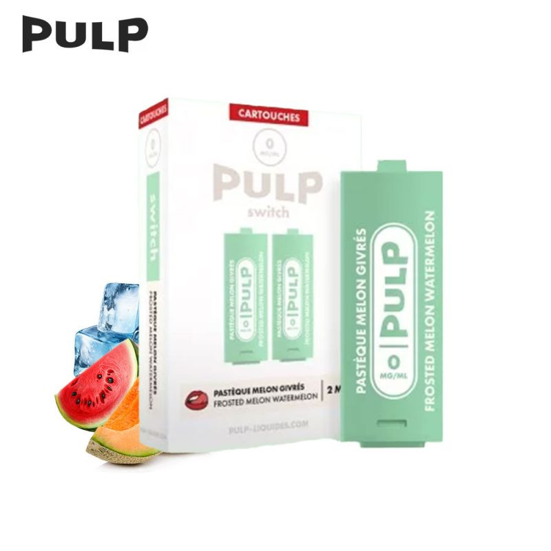 CARTOUCHES PASTEQUE MELON GIVRE 2ML (2pcs) - POD SWITCH BY PULP