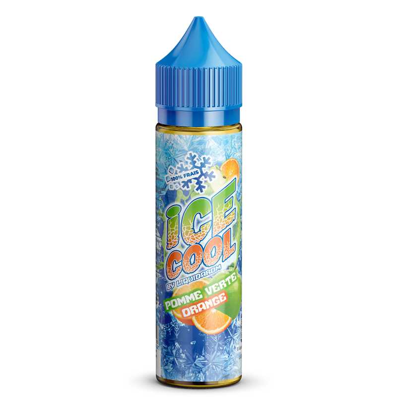 POMME VERTE ORANGE 50ML  - ICE COOL - LIQUID'AROM