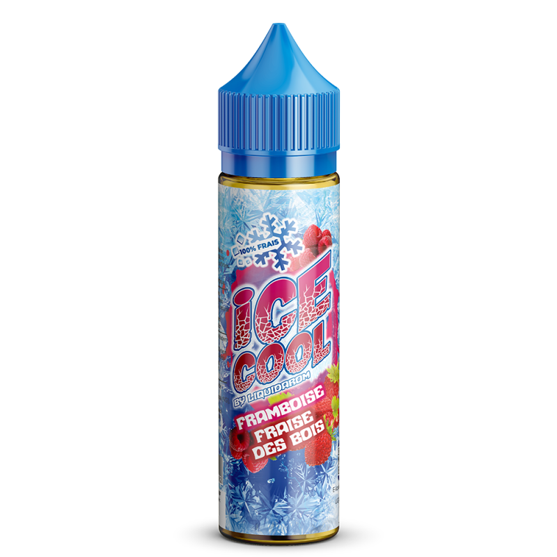 FRAMBOISE FRAISE DES BOIS 50ML  - ICE COOL - LIQUID'AROM