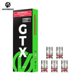 RESISTANCES GTX DUAL MESH par 5 - Vaporesso