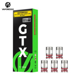 RESISTANCES GTX DUAL MESH par 5 - Vaporesso