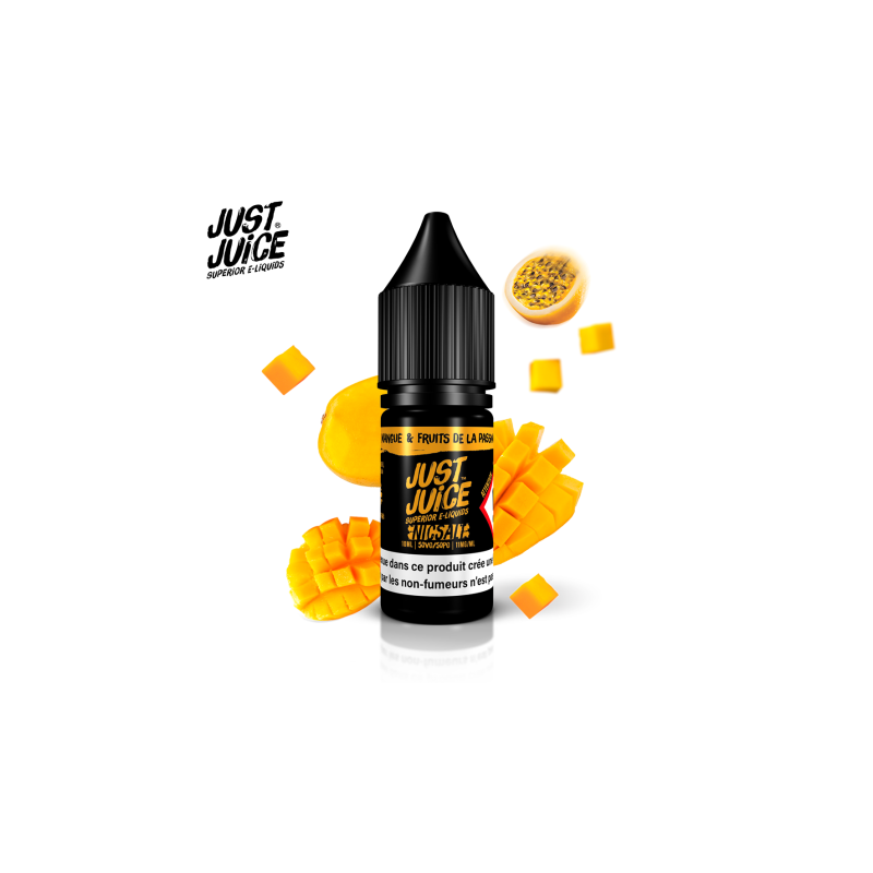 MANGUE FRUIT DE LA PASSION 10ML NIC SALT -  JUST JUICE