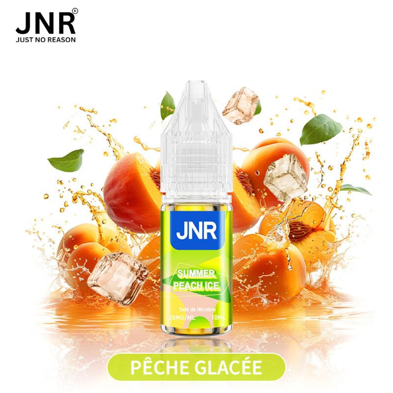 SUMMER PEACH ICE 10ML 20MG NIC SALT - JNR