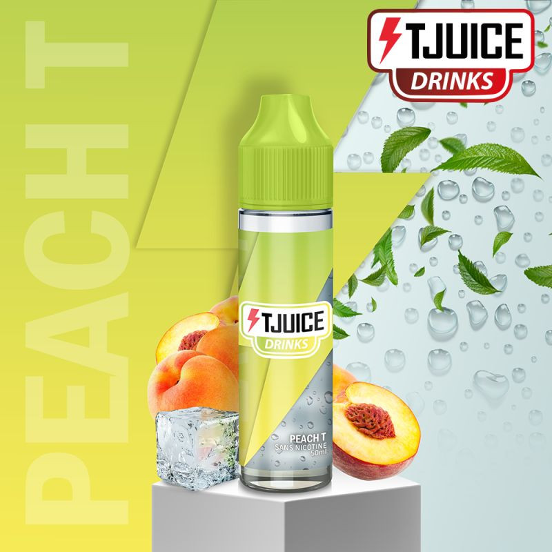 PEACH T 50ML - T-JUICE DRINKS