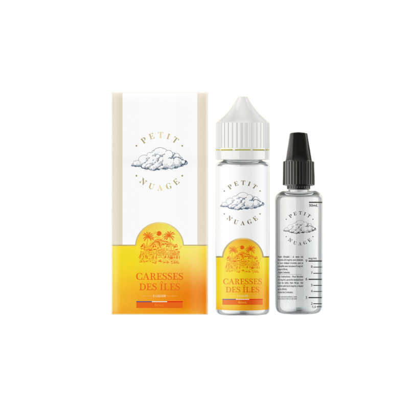 CARESSES DES ÎLES PETIT NUAGE 60ML 00MG + FIOLE VIDE 30ML GRADUÉE