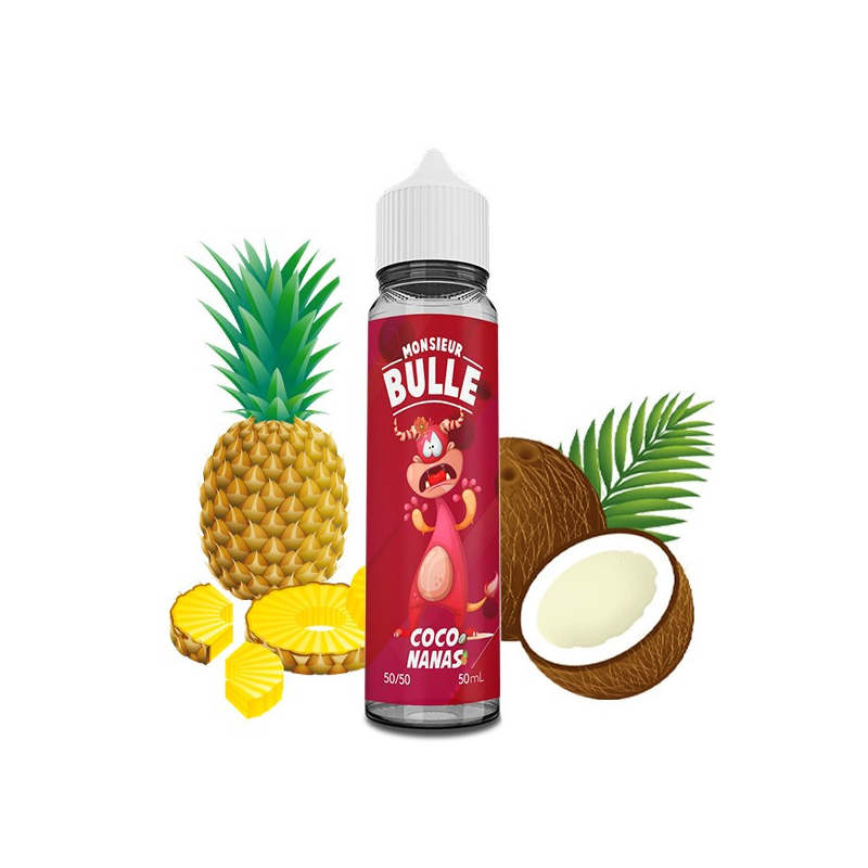 MONSIEUR BULLE COCO NANAS 50ML - LIQUIDEO