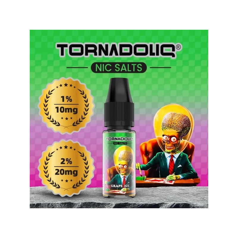 GRAPE ICE NICSALT - TORNADOLIQ