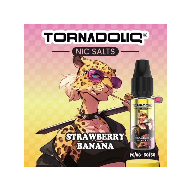 STRAWBERRY BANANA NICSALT - TORNADOLIQ