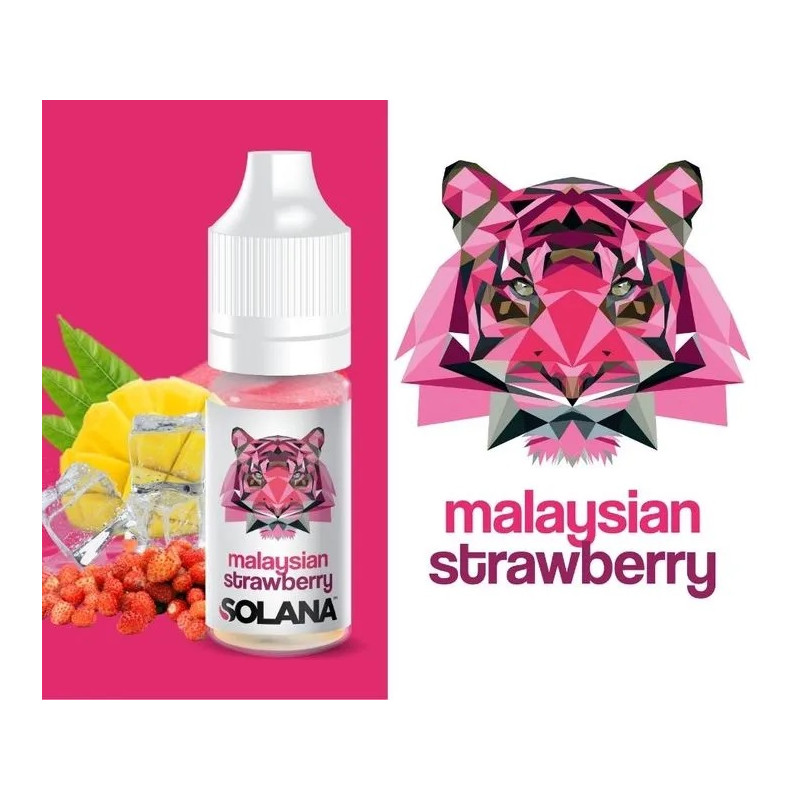 CONCENTRE MALAYSIAN STRAWBERRY 10ML - SOLANA